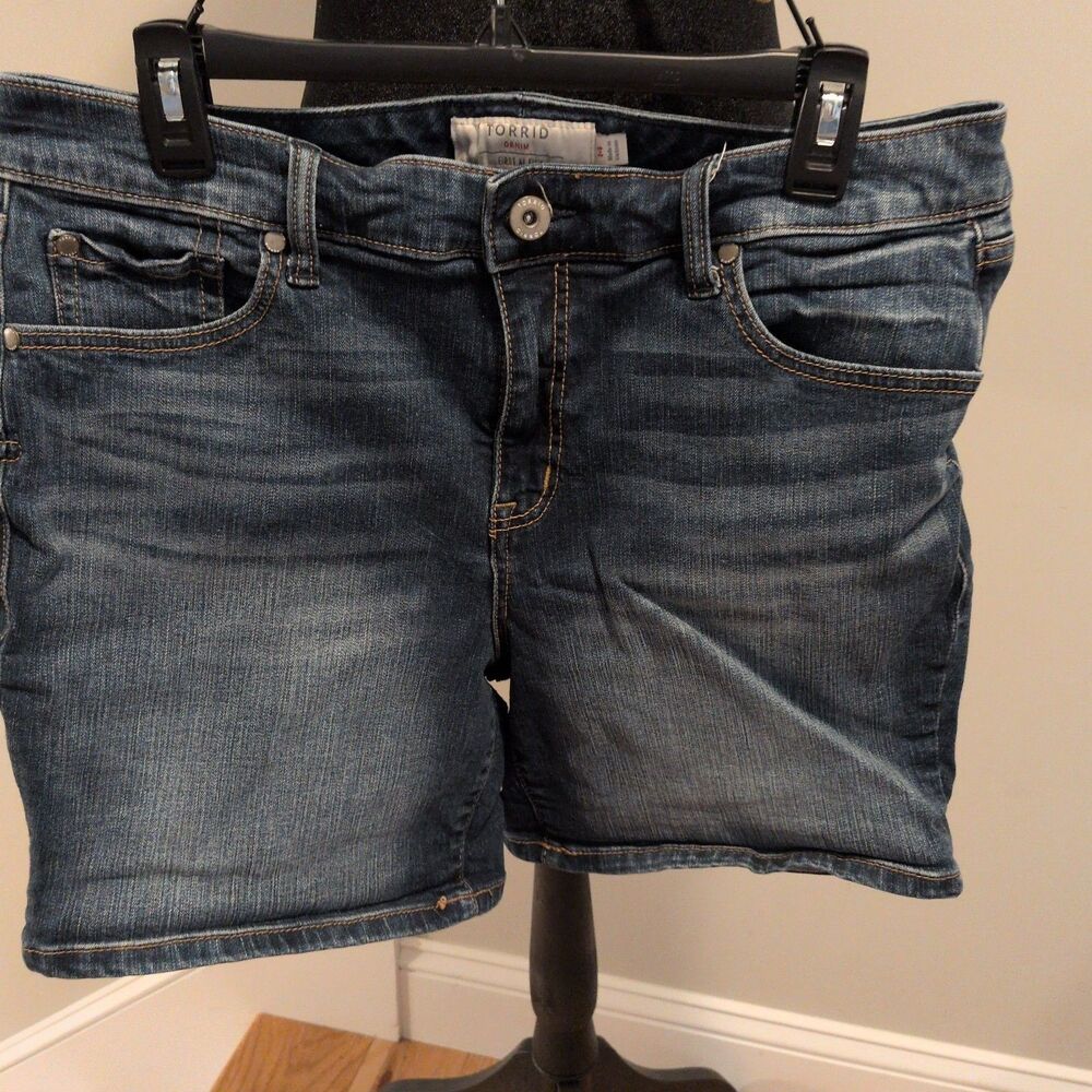 Torrid First at Fit 14 Denim Jean Shorts